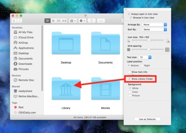 How To Open Library Folder On Mac Hardrive