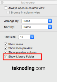 How To View Library Folder Mac